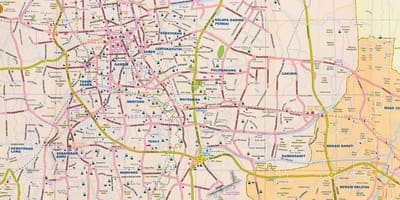 வரைபடம் ஜகார்த்தா தெரு