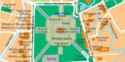 வரைபடம் அலுவலகம் ஜகார்த்தா