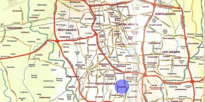 வரைபடம் kemang ஜகார்த்தா