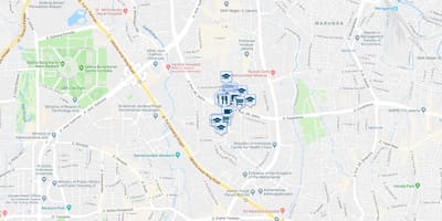 வரைபடம் kuningan ஜகார்த்தா